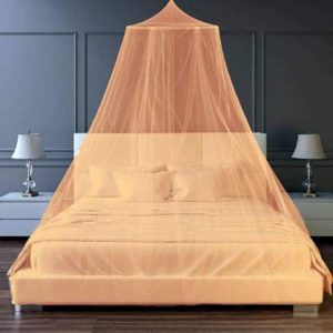 DK EXPORT Foldable Polyester Net Round Ceiling Rs 299 amazon dealnloot