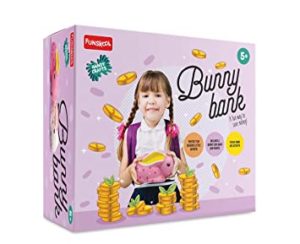 Funskool Handycrafts Bunny Bank DIY Paint and Rs 299 amazon dealnloot