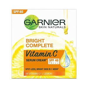 Garnier Bright Complete VITAMIN C SPF40 PA Rs 96 amazon dealnloot