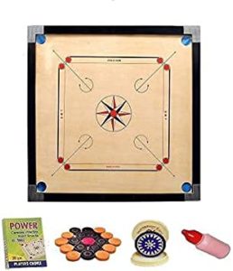 Generic Wooden Round Pocket Carrom Board Small Rs 499 amazon dealnloot