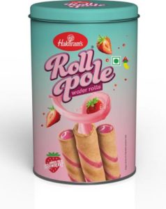 Haldiram s Haldiram Roll Pole Strawberry Wafer Rs 99 flipkart dealnloot