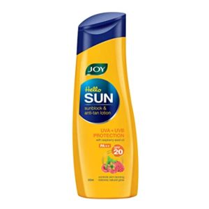 Joy Hello Sun Sunblock Anti Tan Lotion Rs 153 amazon dealnloot