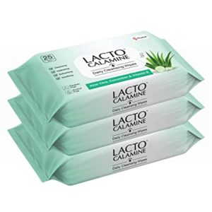 Lacto Calamine Daily Cleansing Face Wipes with Rs 162 amazon dealnloot