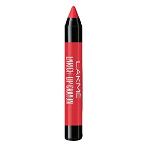 Lakmé Enrich Lip Crayon Berry Red Gives Rs 137 amazon dealnloot