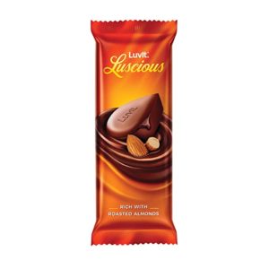 LuvIt Luscious Roasted Almonds Delectable Chocolate Bar Rs 225 amazon dealnloot