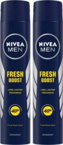 NIVEA Fresh Boost Body Spray For Men Rs 249 flipkart dealnloot