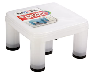 Nayasa 517 Strong Stool (White) - by AAROHI13