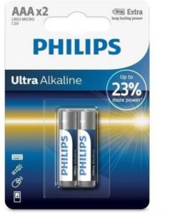 PHILIPS Ultra Alkaline AAA Batteries Pack of Rs 80 flipkart dealnloot