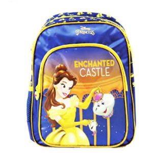 PRINCESS Satin 24 cms Blue School Backpack Rs 219 amazon dealnloot
