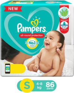 Pampers Diaper Pants with Aloe Vera Lotion Rs 629 flipkart dealnloot