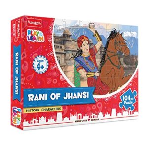Playlearn Historic Characters Rani of Jhansi Multicolor Rs 100 amazon dealnloot