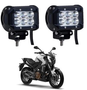 Riderscart Imported Universal 6 LED Waterproof Fog Rs 200 amazon dealnloot
