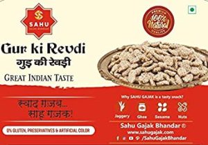 Sahu Gajak Bhandar Gur Ki Revdi 400 Rs 582 amazon dealnloot