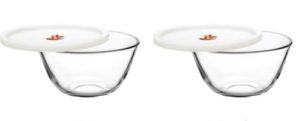 Signoraware Borosilicate Glass Disposable Mixing Bowl Clear Rs 299 flipkart dealnloot