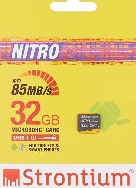 Strontium Nitro 32GB Micro SDHC Memory Card