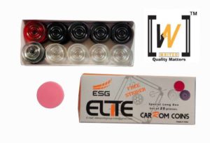 W WRITZO Transparent Carrom Coin Carrom Pawns Rs 99 flipkart dealnloot
