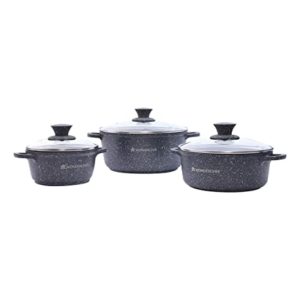 Wonderchef Granite Non Stick 6 Piece Casserole Rs 2999 amazon dealnloot