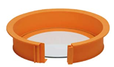 Wonderchef Silicone Pavoni Easycake Silicone Ring, Orange