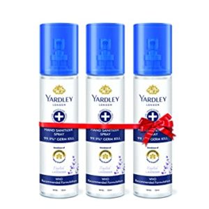 Yardley London English Lavender Hand Sanitizer spray Rs 135 amazon dealnloot