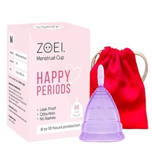 Zoei Odour Rash Free Menstrual Cups Made Rs 129 amazon dealnloot