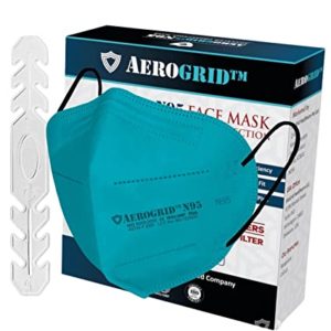 AeroGrid FFP2 Pack of 10 Green Earloop Rs 180 amazon dealnloot