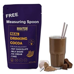 BOGATCHI Dark Drinking Chocolate Powder Raw No Rs 199 amazon dealnloot