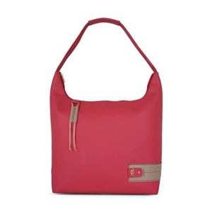 Baggit Women s Hobo Handbag Pink Rs 719 amazon dealnloot