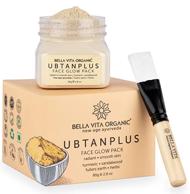 Bella Vita Organic Ubtan Plus Face Pack for Glowing Skin