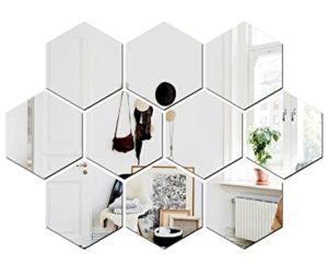 Bikri Kendra Hexagon 10 Silver 3D Acrylic Rs 179 amazon dealnloot