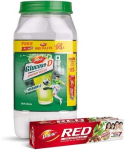 Dabur Glucose D Energy Boost with Vitamin Rs 189 flipkart dealnloot