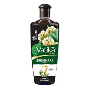 Dabur Vatika Naturals Bringhraj Hair Oil with Rs 113 amazon dealnloot