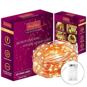 DesiDiya 3AA Battery Operated Copper String Decorative Rs 89 amazon dealnloot