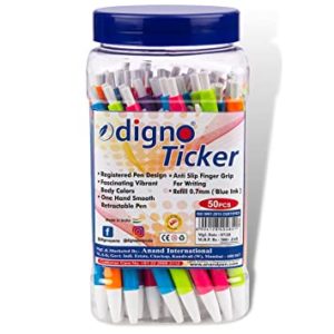 Digno Ticker Ball Pen 50 Pens Jar Rs 219 amazon dealnloot
