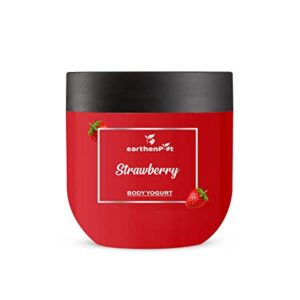 EarthenPot Strawberry Body Yogurt For Soft and Rs 93 amazon dealnloot