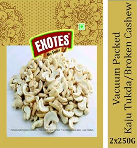 Exotes Premium Dry Fruits Kaju Tukda 2 Rs 300 amazon dealnloot