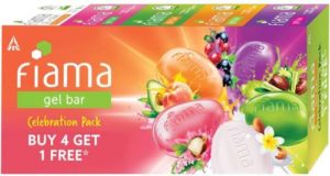 FIAMA Gel bar Celebration Pack 5 x Rs 144 flipkart dealnloot
