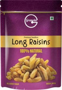 Granola 100 Natural Long Raisins 500 g Rs 139 flipkart dealnloot