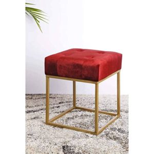 HomeStop LIVING WORLD Deco Stool Metal Foot Rs 1800 amazon dealnloot