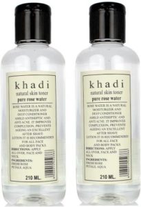 Khadi Herbal Pure Rose Water pack of Rs 84 flipkart dealnloot