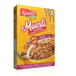 Kwality Turmeric Honey and Ginger Muesli All Rs 159 amazon dealnloot
