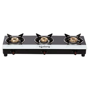 Lifelong LLGS301 Automatic Ignition 3 Burner Gas Rs 2172 amazon dealnloot