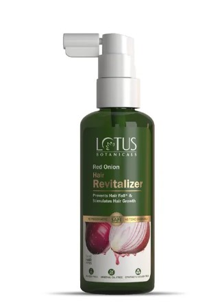 Lotus Botanicals Red Onion Hair Revitalizer - (100 ml)