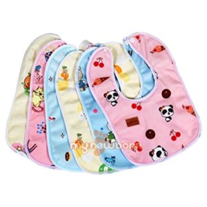 MY NEWBORN Baby Cotton Bibs 6 Pc Rs 260 amazon dealnloot