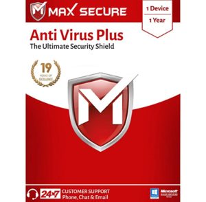 Max Secure Anti Virus Plus with Ransomware Rs 91 amazon dealnloot