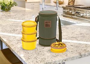 Milton Flexi Insulated Inner Stainless Steel Lunch Rs 561 amazon dealnloot