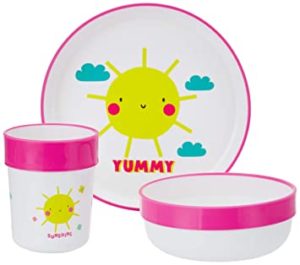 Mothercare Three Piece Feeding Set Sunshine Multicolor Rs 548 amazon dealnloot