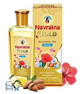 Navratna Gold Ayurvedic Oil Oil 200 ml Rs 93 amazon dealnloot