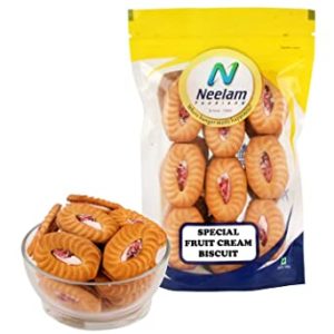Neelam Foodland Special Fruit Cream Biscuit 120G Rs 75 amazon dealnloot