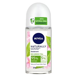 Nivea Naturally Good Deodorant Roll On Bio Rs 143 amazon dealnloot