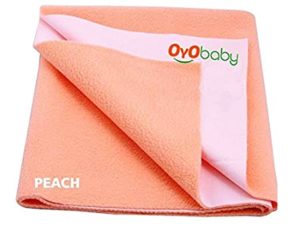 OYO BABY PVC Reusable Waterproof Mattress Protector Rs 114 amazon dealnloot